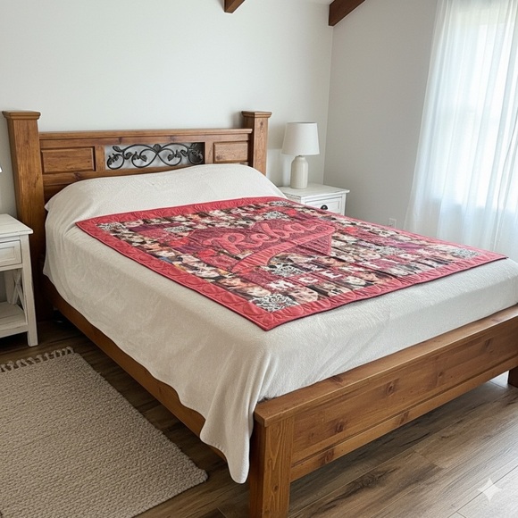 60” x 54” As Seen on TV Joe Pickett TV Prop Reba McEntire Patchwork Quilt - Picture 12 of 12